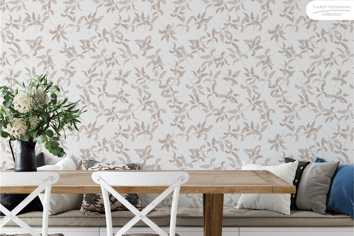 Faded Herbarium – Seamless Patterns, a Pattern Graphic by InaCorart (Photo 3 of 10)