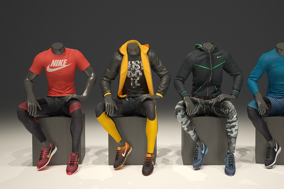 Male mannequin pack 2, a Characters & Person 3D Model by mrGarret (Photo 8 of 15)