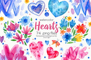 Valentines Day. Hearts