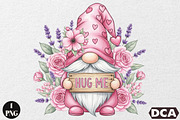 Hug Me Gnome Clipart PNG, an Illustration by DreamCafeArt (Thumbnail 1 of 6)