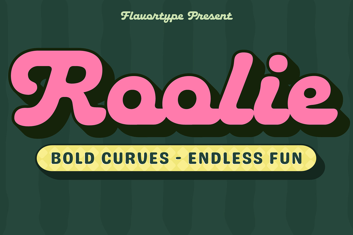 Roolie, a Script Font by Flavortype (Photo 1 of 15)