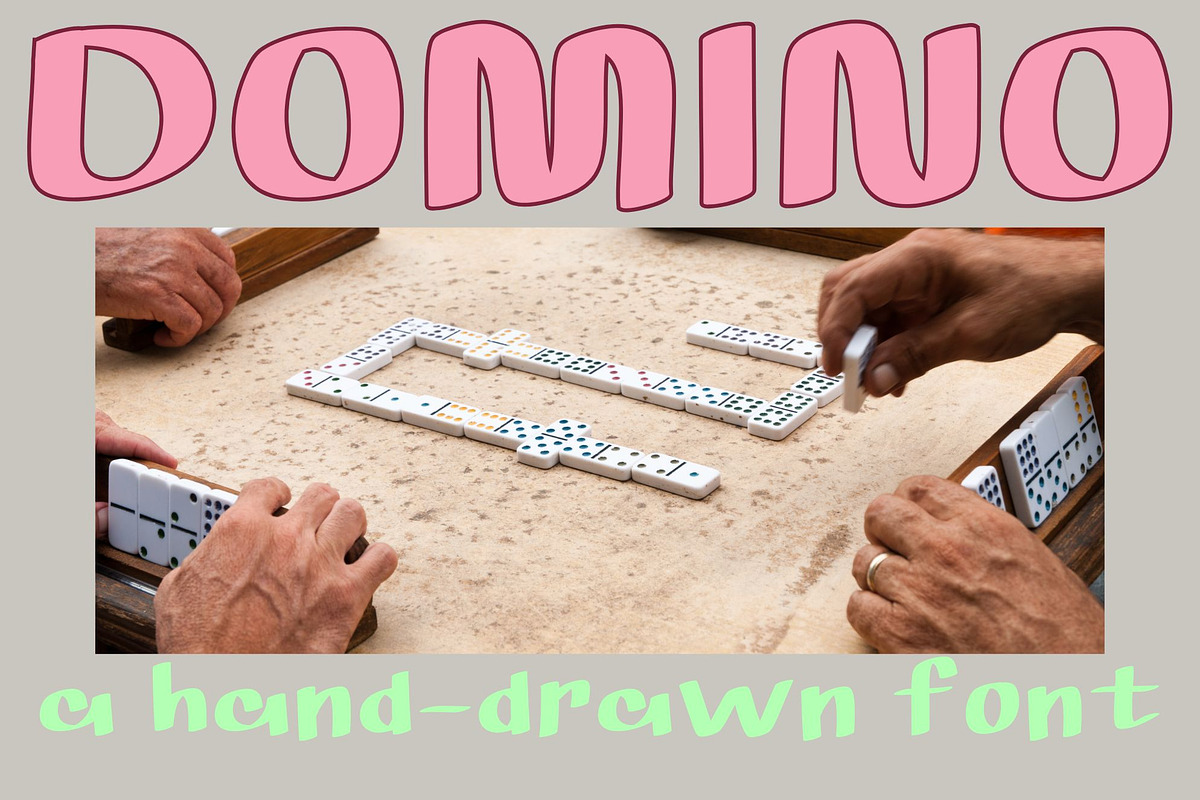 Domino, a Handwritten Font by Eryn Rose Design (Photo 2 of 17)