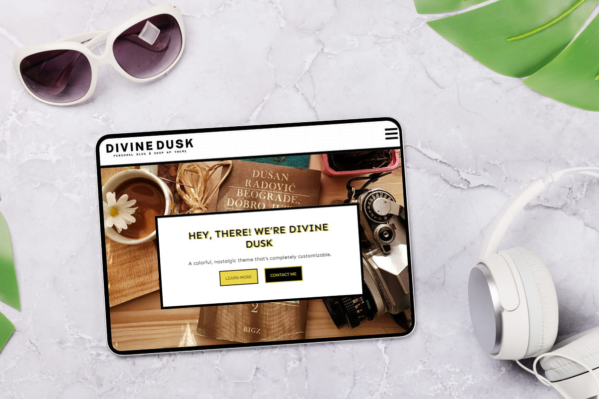 Devine Dusk - WordPress Theme Blog & shop preview 8