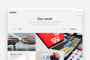 Berlin - Agency Website Template