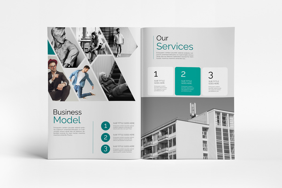 Business Proposal Template I Canva, a Brochure Template by PixWork (Photo 11 of 13)