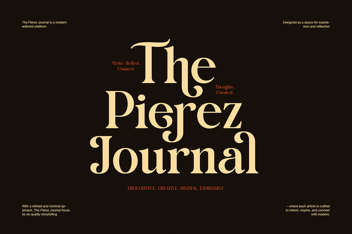 Rawon Elegant Serif Font, a Serif Font by Graphicxell (Photo 2 of 8)