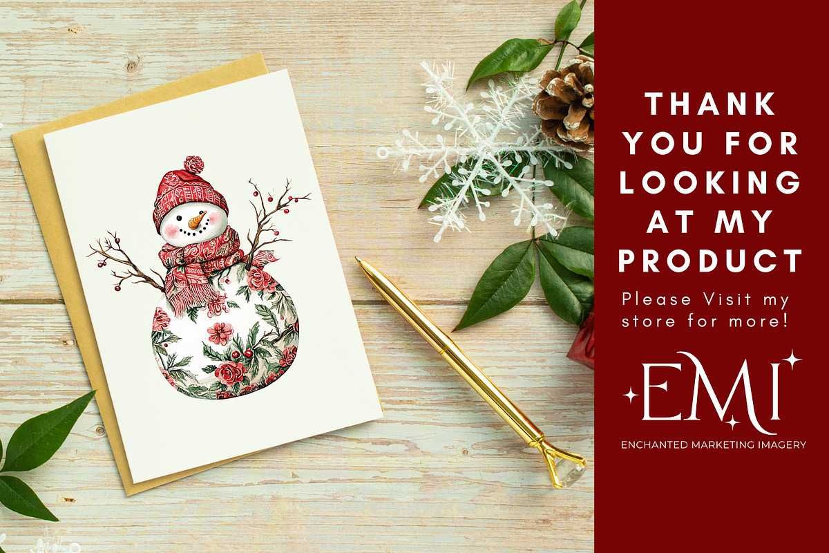 Chinoiserie Red & Green Christmas, an Illustration by NadiaTheronArt (Photo 4 of 4)