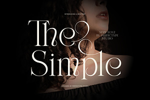 The Simple Elegant Serif Font