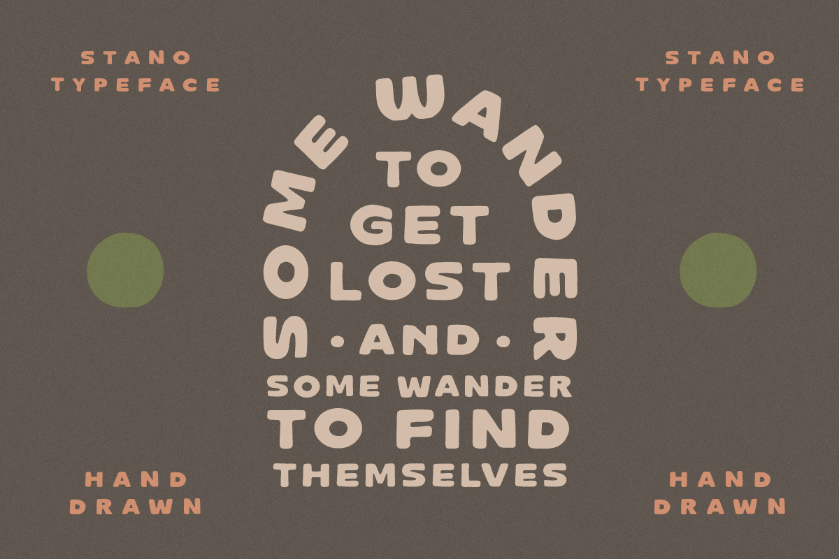 Stano Sans - Vintage Display, a Sans Serif Font by Letterhend Studio (Photo 2 of 9)