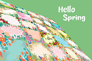 Spring Background Bundle, a Background Graphic by Digital Studio (Thumbnail 2 of 3)