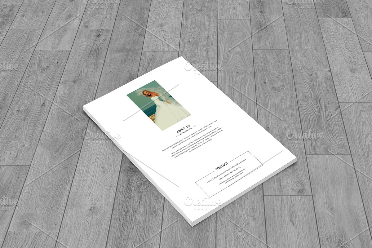 Wedding Photography Brochure, a Brochure Template by SmmrDesign (Photo 5 of 5)