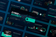 Cyber Security Google Slide, a Presentation Template by SquidPixey (Thumbnail 5 of 6)