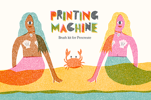 Printing Machine for Procreate