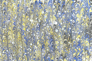 3 Hand Marbled Paper Neon Sunbeam, a Texture Graphic by Marblingdom (Thumbnail 4 of 5)