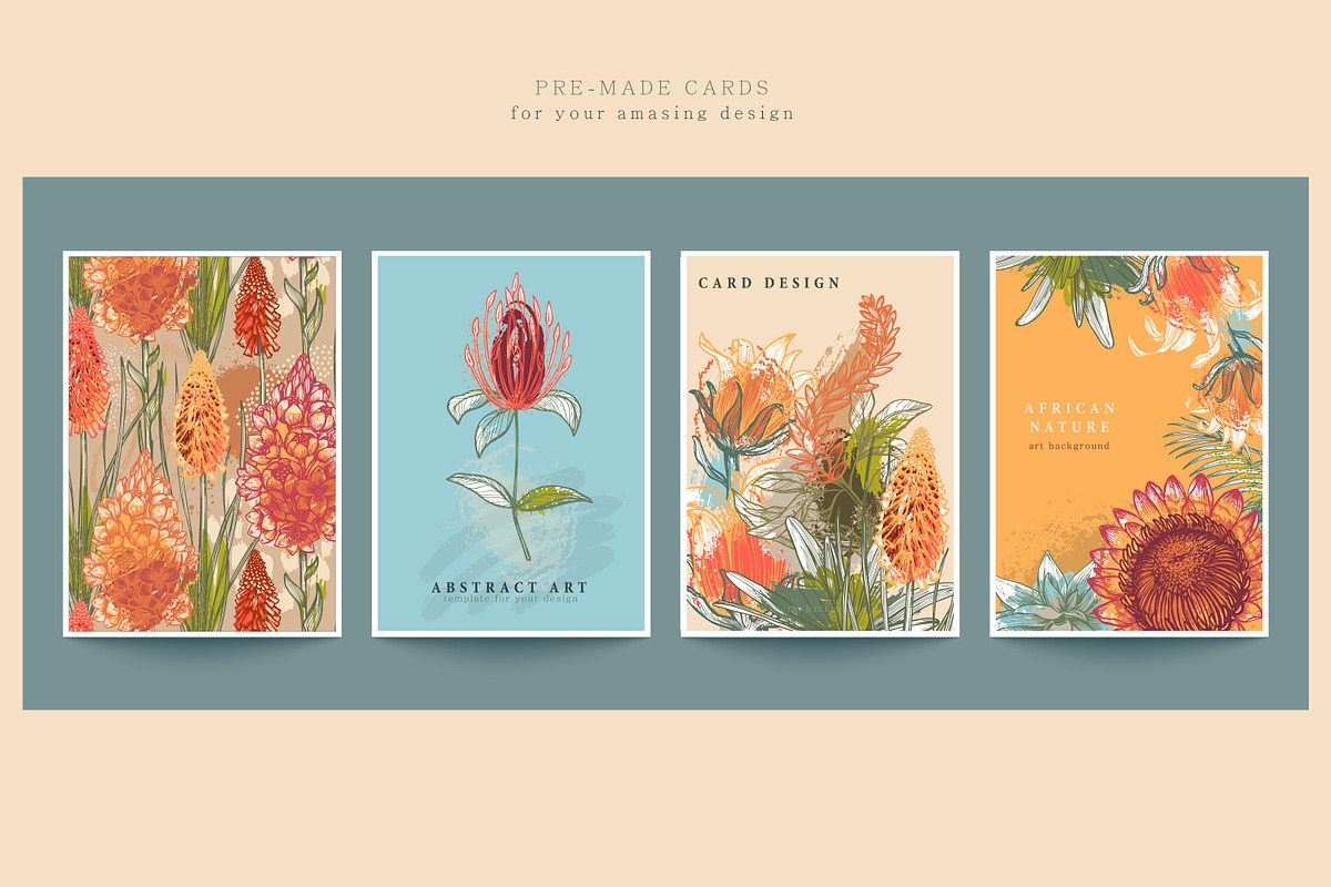 Large vector bundle. Floral Abstract, a Pattern Graphic by Molly art (Photo 15 of 48)