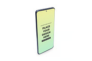Smartphone Mockup Template Set, an Android Mockup by DesignRushMarket (Thumbnail 3 of 10)