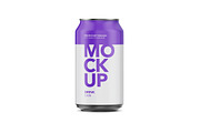 Matte Aluminium Can Mockup, a Product Mockup by Graxaim Mock-up (Thumbnail 2 of 5)