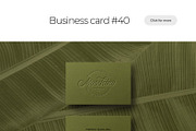 Business Card Mockup Template Bundle, a Business Card Template by PrintPixel (Thumbnail 65 of 104)
