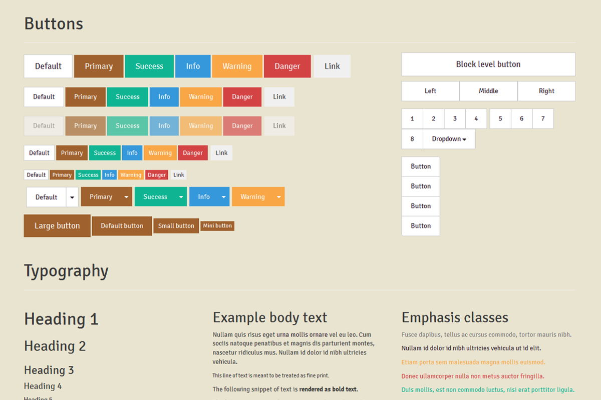 Royal UI - Bootstrap 3 Skin, a Bootstrap Template by Jnix Tech (Photo 2 of 5)