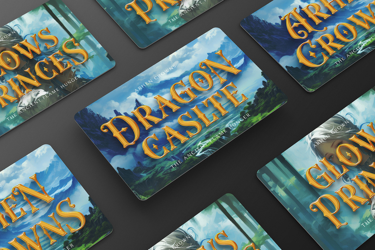 Harmesh - Classic Magical Fantasy, a Serif Font by Typia Nesia (Photo 9 of 12)