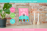 WiFi QR Code Sign - Pastel, a Flyer Template by SunshineStudioBoutique (Thumbnail 10 of 10)