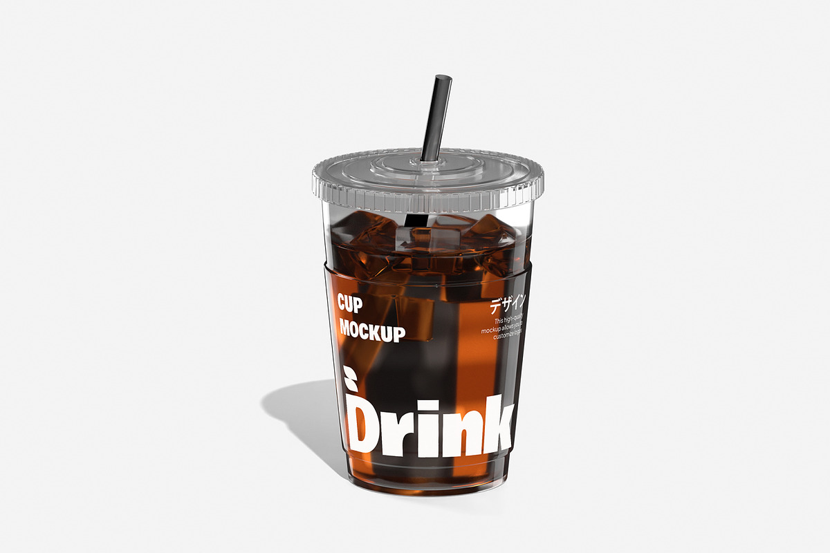Transparent Cup Mockup, a Cups & Container Mockup by Unerispace (Photo 5 of 5)
