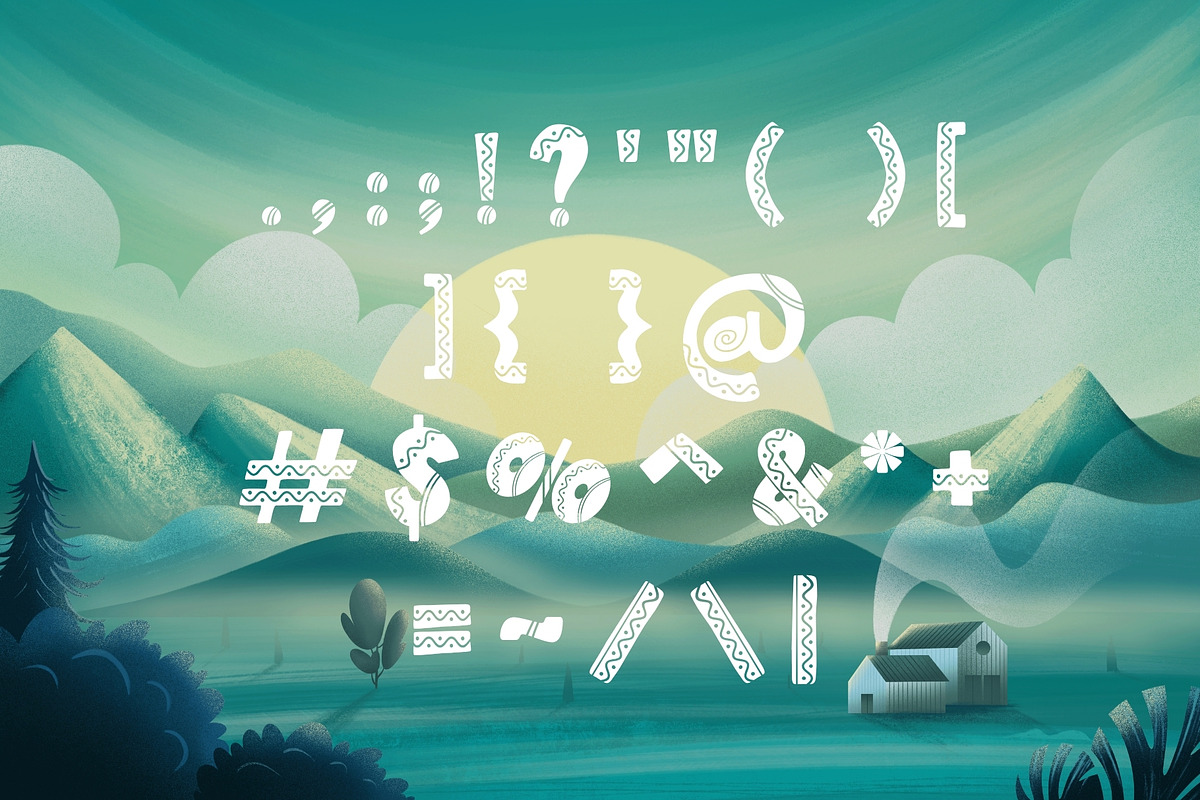 Nordic Queen – Scandinavian Font, a Font by HipFonts (Photo 11 of 11)