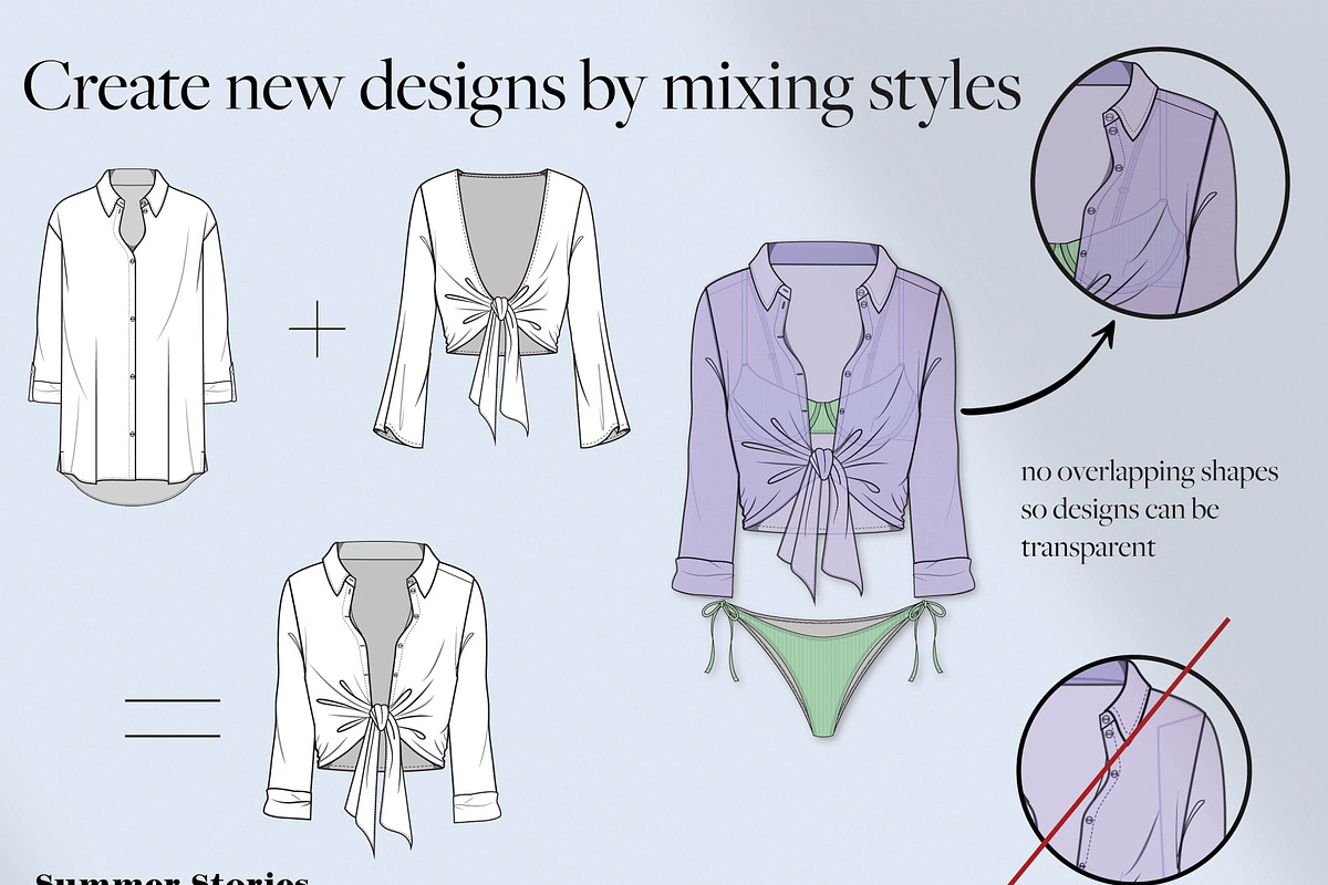 High Res Fashion Beachwear Flats, a Graphic by Summer Stories (Photo 3 of 8)
