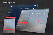 Tbalet Flat UI kit, an UI Kit Template by Alireza Farzad (Thumbnail 4 of 8)