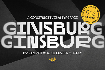 GINSBURG • A Modern Font Family