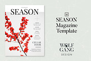 SEASON Travel / Photography Magazine, a Magazine Template by Wolfgang Design (Thumbnail 1 of 11)