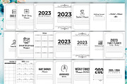 2023 Editable Planner Bundle, a Templates & Theme by Mondols Graphic (Thumbnail 4 of 14)