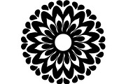 Minimal Black Lotus Mandala, a Decorative Illustration by Designer_Momina (Thumbnail 15 of 21)