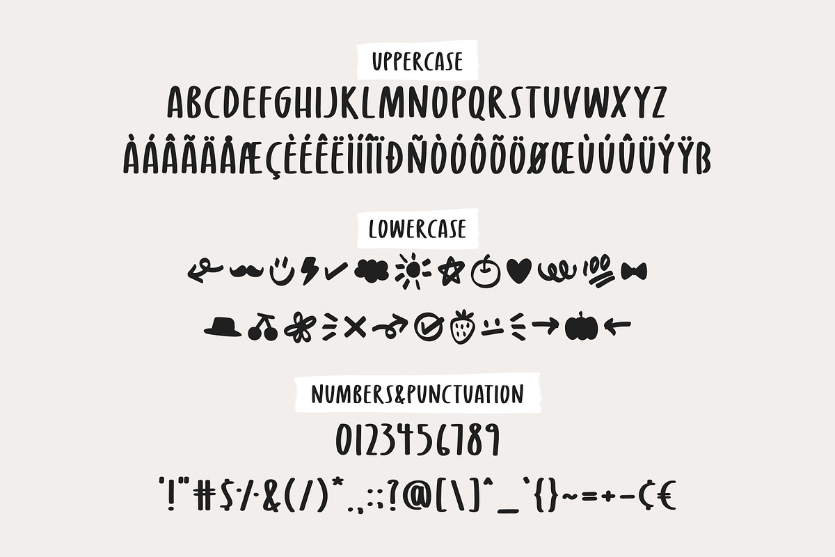 Storyline all-caps handwritten font, a Handwritten Font by jyllyco (Photo 10 of 10)