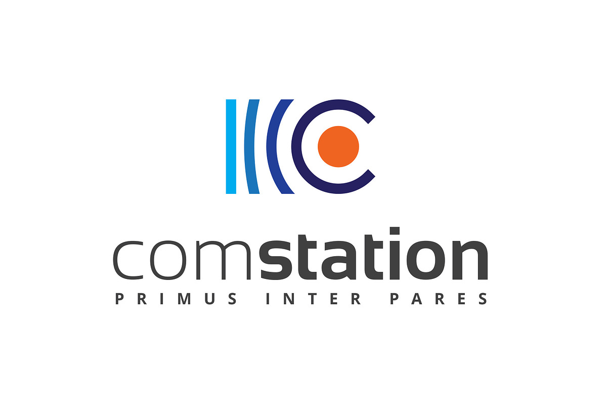 Comstation Letter C Logo Template, a Branding & Logo Template by Tovarkovdesign (Photo 1 of 6)