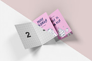 Invitation & Greeting Card Mockup v3, a Packaging Mockup by Illusiongraphic (Thumbnail 11 of 21)