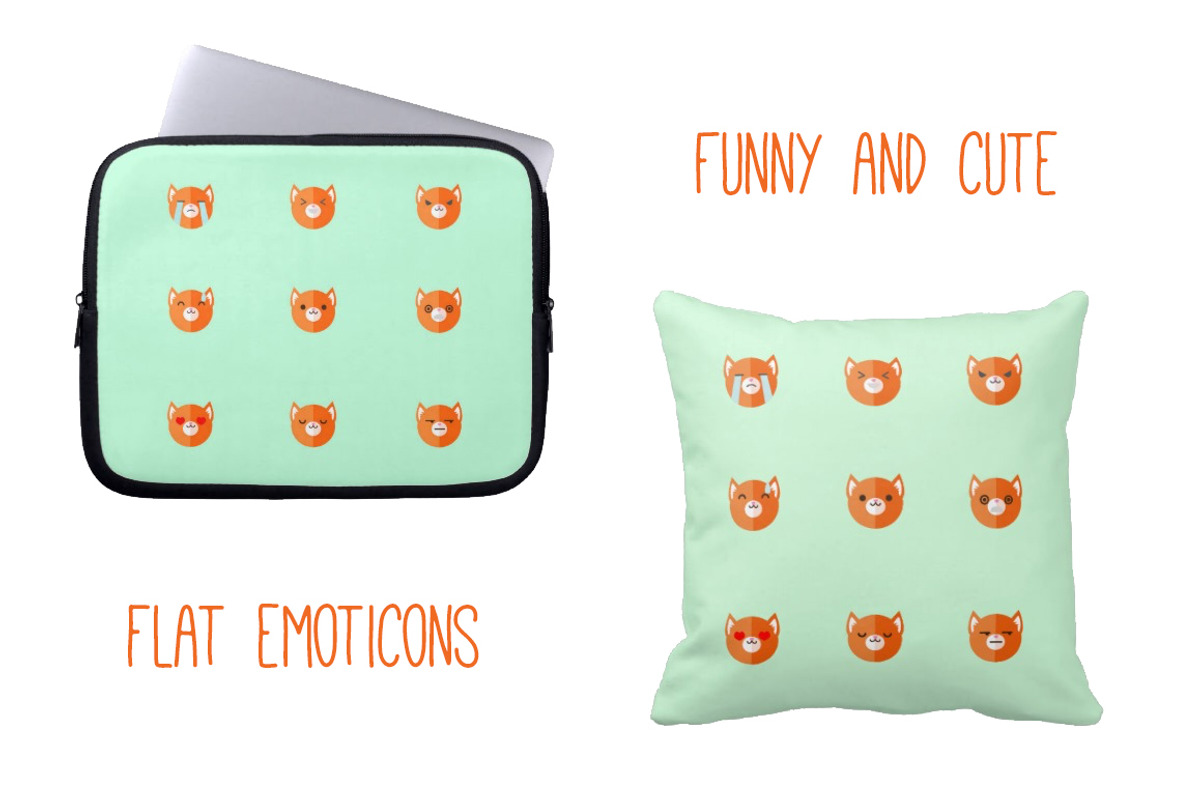 Zoo Mega Set. 9x9 animal emoticons preview 3