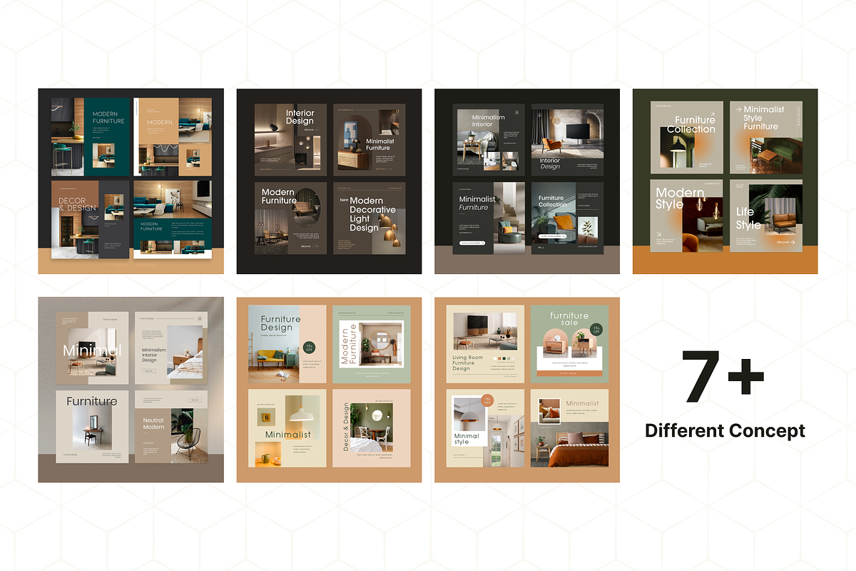 Canva Luxury Interior Socia Media, a Social Media Template by IconexUI (Photo 6 of 6)