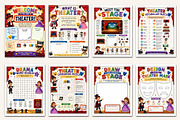 Theater & Drama Workbook for Kids, a Stationery Template by Designmela01 (Thumbnail 2 of 5)