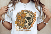 Retro Floral Skeleton PNG, Halloween, a Graphic by Vector Portal (Thumbnail 2 of 8)