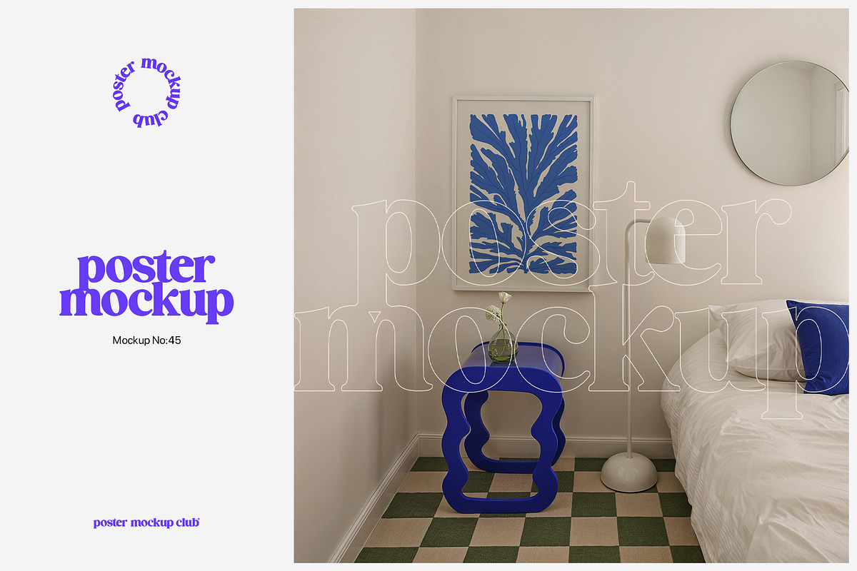 Mockup No:45, a Household Mockup by The Poster Mockup Club (Photo 1 of 8)