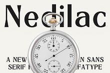 Nedilac Modern Sans Serif Font