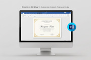 Donation Certificate, a Stationery Template by DesignDevisers (Thumbnail 9 of 10)