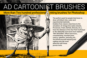 The Cartoonist Brushes