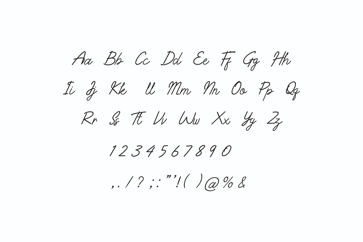 Drepton Olina Handwritten Font, a Script Font by UICreative (Photo 6 of 6)