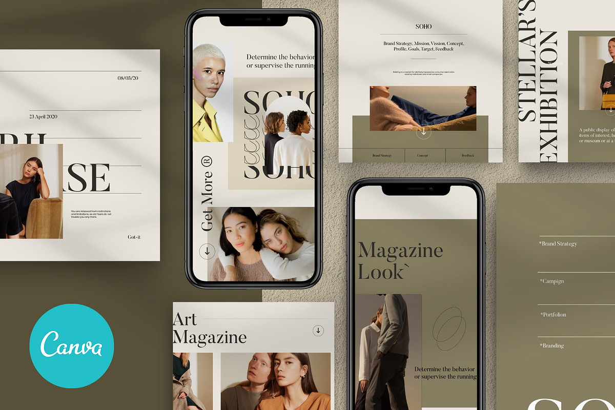 Brand Social Media Pack Canva Bundle, a Social Media Template by Dirtytemp Studio (Photo 15 of 44)