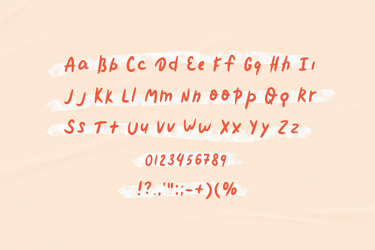 Washi Tape - a quote playful font, a Font by Ashiya Pixel (Photo 4 of 12)