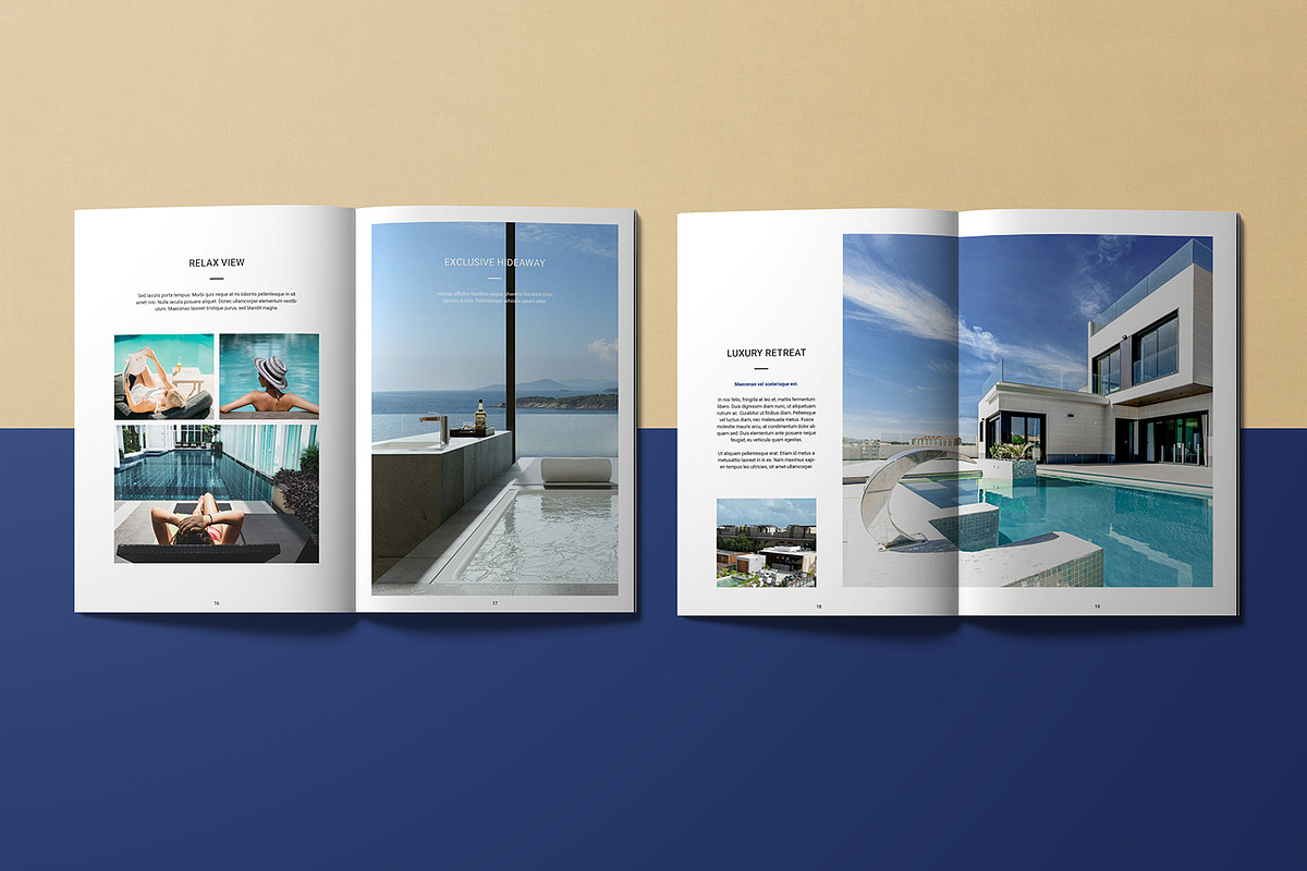 Luxury Brochure Template, a Brochure Template by Template Shop (Photo 4 of 6)