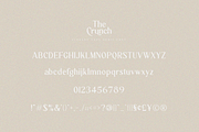 The Crunch - Elegant Sans Serif Font, a Sans Serif Font by Pen Culture (Thumbnail 8 of 10)