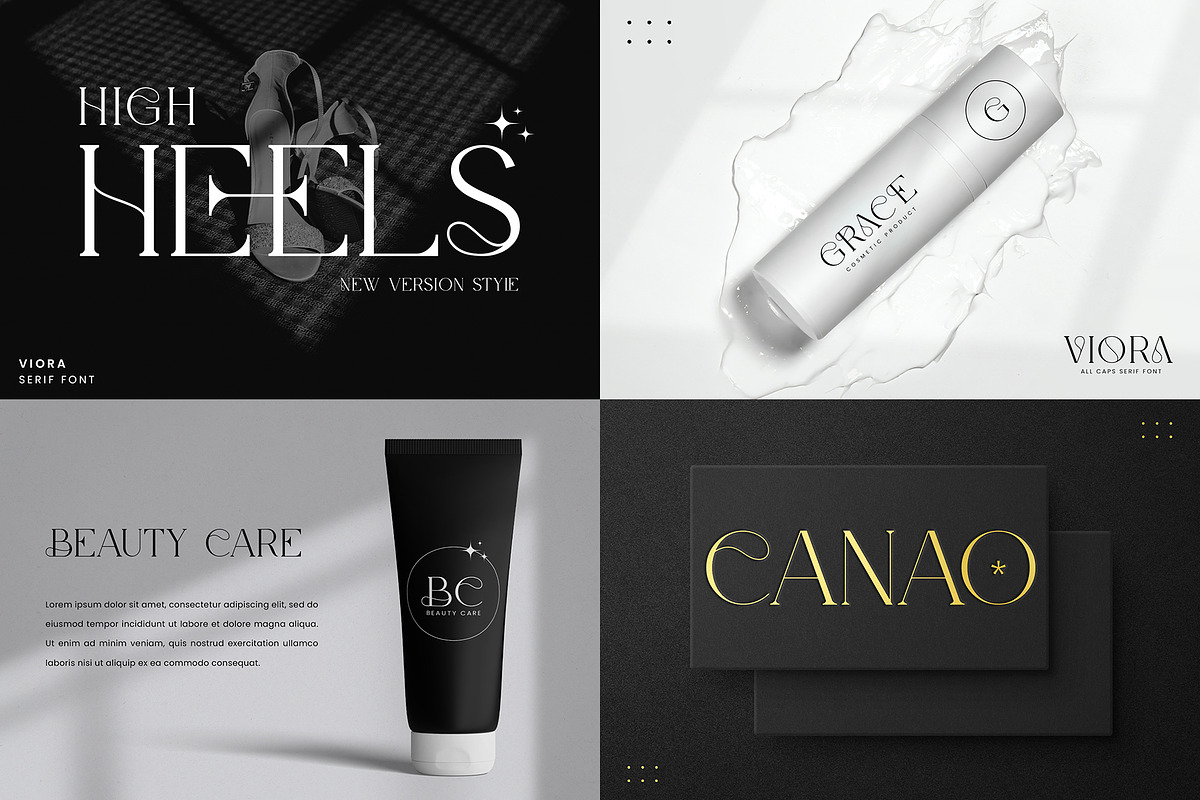 The Most Beautiful Unique Bundle, a Serif Font by Idea Studio (Photo 9 of 13)